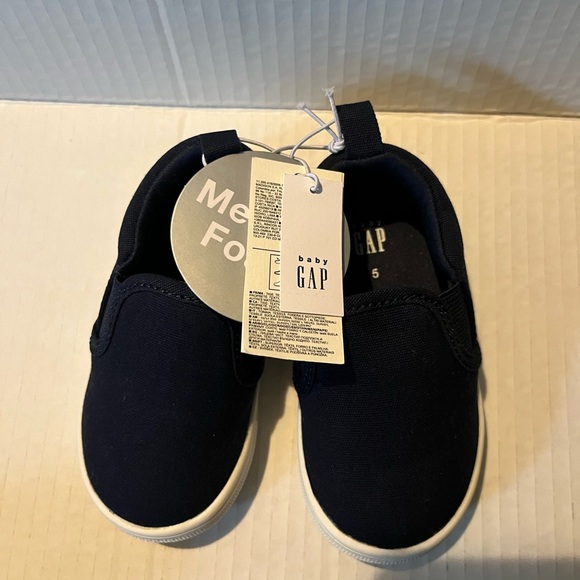 GAP Dark Blue Baby Walker Shoes - Picture 1 of 2